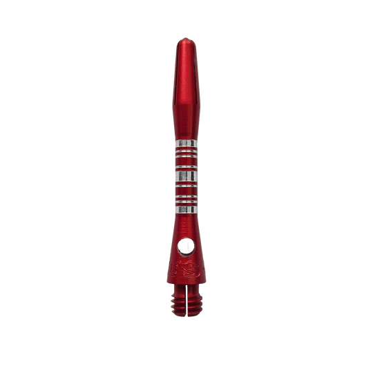 Hliníkové shafty Bulls NL Supra - červené - 34 mm Bulls NL Supra Aluminium Shafts in Rot mit einer Länge von 34 mm. Das Produkt ist ein hochwertiger Aluminiumschaft für Dartpfeile.