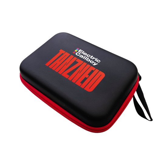 Pouzdro na šipky Electric Callboy Dance Envy Das Bild zeigt das Electric Callboy Tanzneid Dartcase. Das Dartcase ist für den sicheren Transport von Dartzubehör konzipiert.
