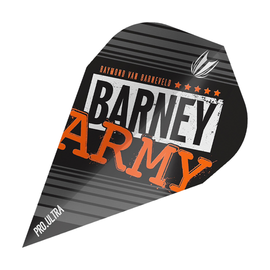 Target Pro Ultra Barney Army Black Vapor Flights