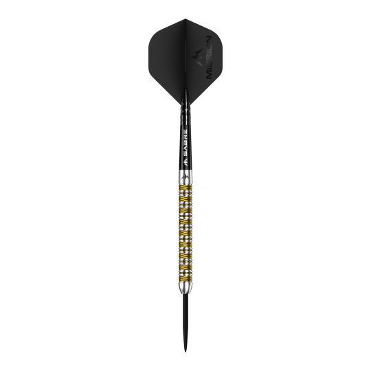 Mise Kinsuji Steeldarts Das Foto zeigt die Mission Kinsuji Steeldarts. Die Steeldarts werden aus einer anderen Perspektive präsentiert.