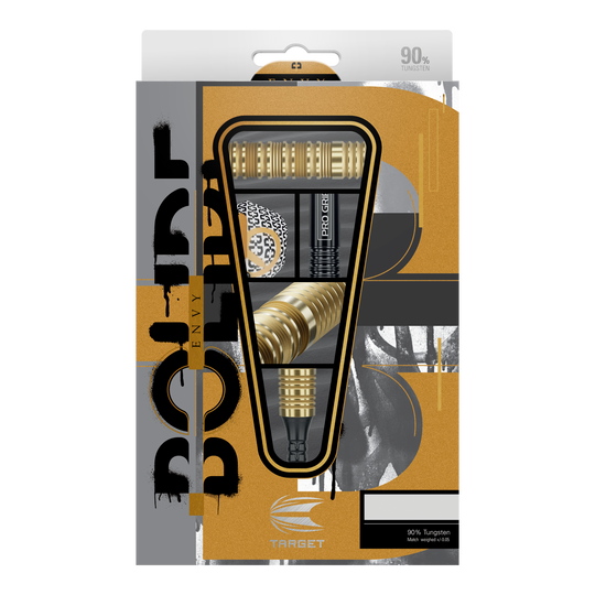 Target Bolide Envy 10 měkkých šipek Hier wird das Produkt Target Bolide Envy 10 Softdarts präsentiert. Perfekt geeignet für ambitionierte Dartspieler.