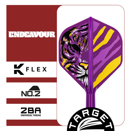 Standardní letky Target Japan K-Flex Endeavour No2 Abgebildet ist das Produkt Target Japan K-Flex Endeavour No2 Standard Flights. Es handelt sich um hochwertige Dartflights aus Japan.