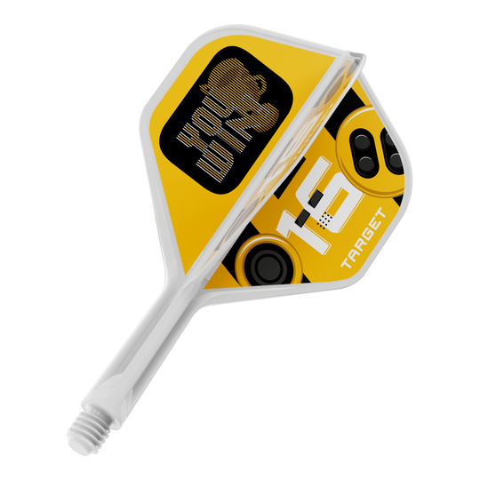 Target K-Flex Vyhrajete standardní lety č. 2 Abgebildet ist ein Produkt mit dem Dateinamen 410591_Target_K-Flex_YouWin_No2_Standard_Flights_19mm_1. Es handelt sich um ein Dartzubehör-Teil, vermutlich ein Dart-Flight.
