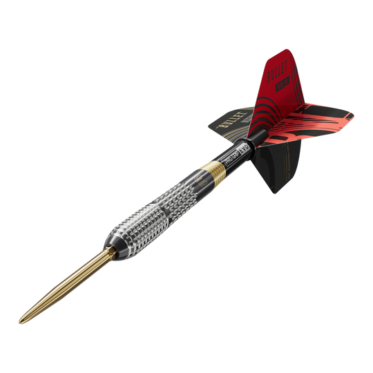 Šipky Target Stephen Bunting GEN5 Void Swiss Point Steel Dieses Bild zeigt die Target Stephen Bunting GEN5 Void Swiss Point Steeldarts. Das Set ist ideal für begeisterte Dartspieler und Fans von Stephen Bunting.