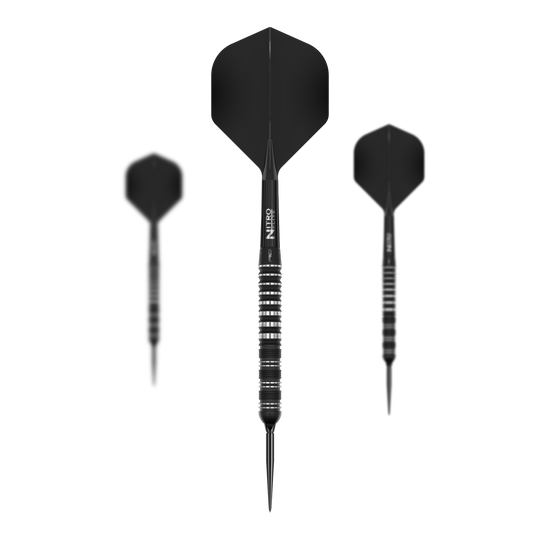 Ocelové šipky Red Dragon Sable Parallel Switch Point Gezeigt wird ein Set der Red Dragon Sable Parallel Switch Point Steeldarts. Das Set enthält drei Darts in silberner Farbe.