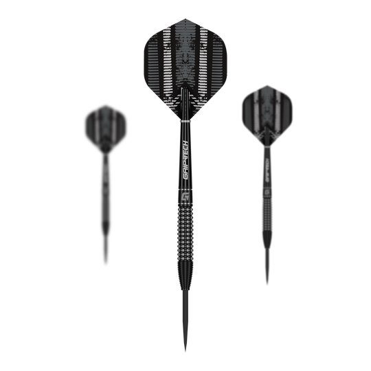 Ocelové šipky GOAT Sprocket MKIII Bomb Das Bild zeigt das Set GOAT Sprocket MKIII Bomb Steeldarts. Abgebildet sind mehrere Dartpfeile als Set.