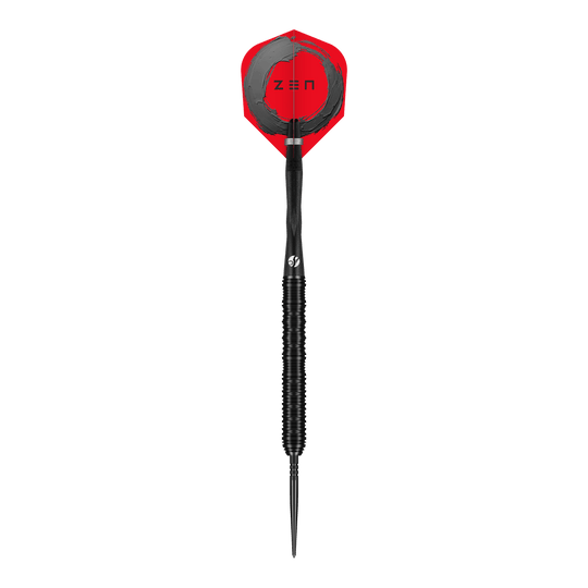 Šipky Shot ZEN Straight Turbo Point ocelové - 23g Gezeigt werden die Shot ZEN Straight Turbo Point Steeldarts mit 23g Gewicht. Sie sind ideal für Spieler, die Wert auf Balance und Präzision legen.