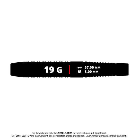Auf dem Bild sind die Target Luke Littler Brass Softdarts - 19g abgebildet. Diese Softdarts sind ideal für Dartspieler und Fans von Luke Littler.