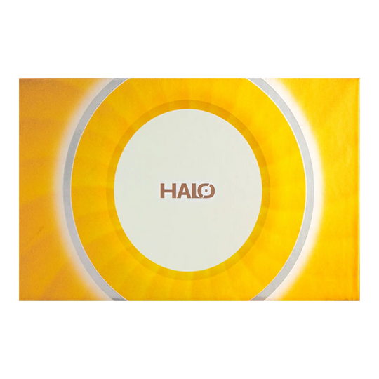 Abgebildet sind die Caliburn Halo H1 Steeldarts mit 22,5 g Gewicht. Diese Darts sind für Präzision und eine gute Wurfbalance entwickelt.