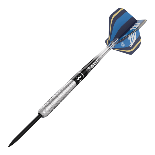 Bulls Leon Weber Steeldarts Das Bild zeigt Bulls Leon Weber Steeldarts. Dies sind hochwertige Steeldarts für das Dartspiel.