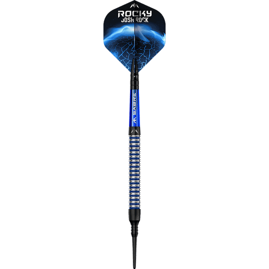 Mission Josh Rock The Rock Black Blue Soft Darts - 18g