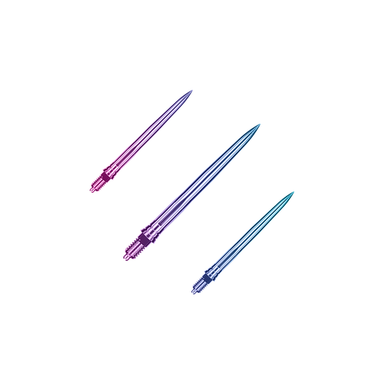 Špičky šipek Caliburn EZ-EVO - hladké - duhové Ein Bild mit dem Dateinamen EVO189_Caliburn_EZ-EVO_Dartspitzen_Smooth_Rainbow_28mm_1Set. Es handelt sich wahrscheinlich um ein Set von Dartspitzen in Regenbogenfarben mit 28 mm Länge.