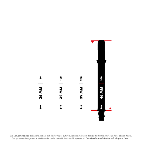 L-L-Style-Shafts Silent Straight - Bílá