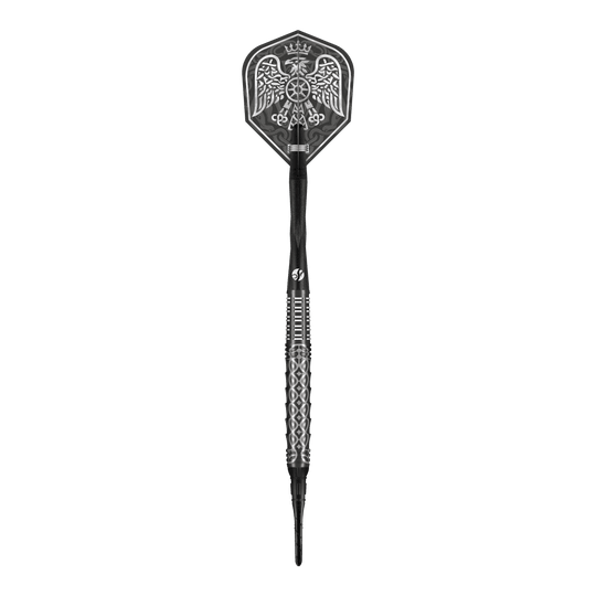 Měkké šipky Shot Goths Wulfaz - 20g Das Bild zeigt die Shot Goths Wulfaz Softdarts mit 20g Gewicht. Die Darts sind speziell für Softdartspiele entworfen.