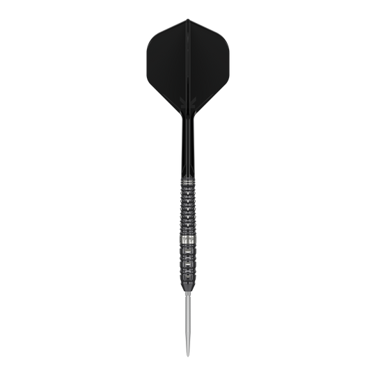 Hier ist das Produkt Target Japan Black Marque Eclipse Swiss Point Steeldarts - 23g abgebildet. Die Darts sind für professionelle Spieler und ambitionierte Hobbysportler geeignet.