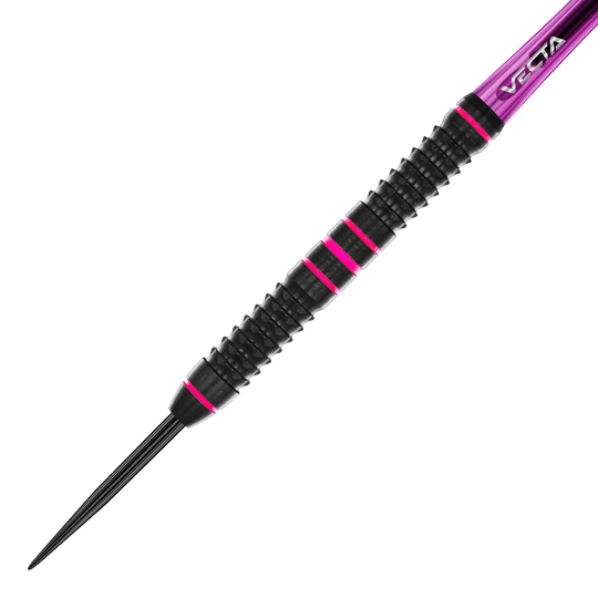 Šipky Winmau Team 360 Rebecca Allen ocelové - 24g Hier sieht man die Winmau Team 360 Rebecca Allen Steeldarts mit einem Gewicht von 24g. Das Produkt zeichnet sich durch sein elegantes Design und hochwertige Verarbeitung aus.