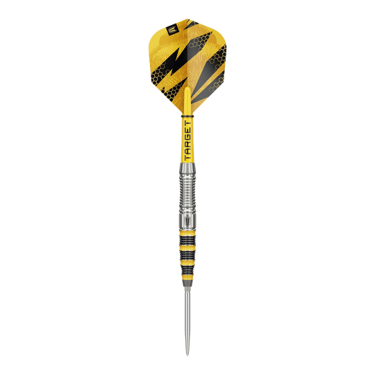 Ocelové šipky Target Buzz 03 Swiss Points Dieses Bild zeigt Target Buzz 03 Swiss Points Steeldarts aus einer anderen Perspektive. Die Darts zeichnen sich durch ihr präzises Design aus.