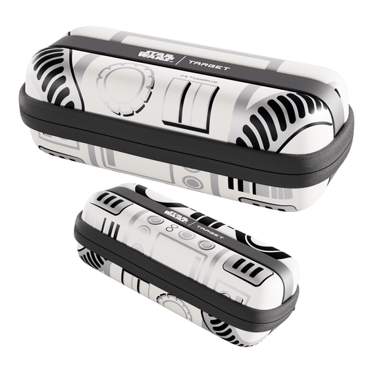 Pouzdro na šipky Target Star Wars Boa – Stormtrooper Das Bild zeigt das Target Star Wars Boa Dartcase mit Stormtrooper Motiv. Es ist eine speziell gestaltete Darttasche für Star Wars Fans.