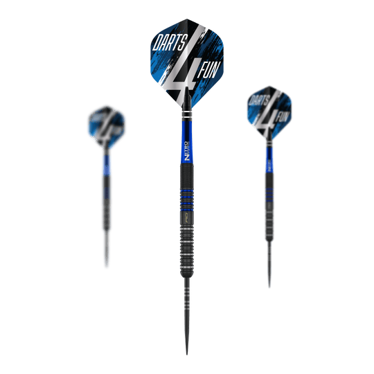 Ocelové šipky Red Dragon David Williams V1 - 23g Das Bild zeigt das Set Red Dragon David Williams V1 Steeldarts - 23g. Es sind mehrere Steeldarts im Set abgebildet.
