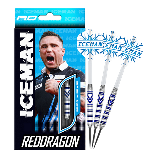 Red Dragon Gerwyn Price mosazné ocelové šipky - 21 g