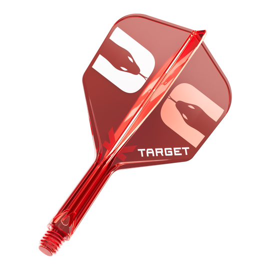 Letky Target K-Flex Nathan Aspinall č. 6 Das Bild zeigt ein Produktbild mit dem Dateinamen 410597_Target_K-Flex_Nathan_Aspinall_No6_Flight-System_19mm_1_(2). Es scheint sich um einen Dart-Flight oder ein Dart-Zubehör zu handeln.