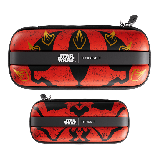 Pouzdro na šipky Target Star Wars Boa - Darth Maul Das Target Star Wars Boa Dartcase - Darth Maul wird auf diesem Bild präsentiert. Das Produkt ist ein Dartcase mit Darth Maul Motiv.