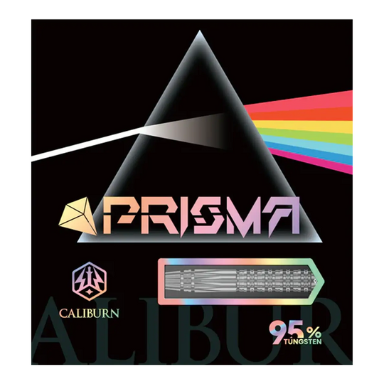 Ocelové šipky Caliburn Prisma P2 - 20,5 g Abgebildet sind die Caliburn Prisma P2 Steeldarts mit 20,5g Gewicht. Die Darts sind für den Steeldart-Sport konzipiert.