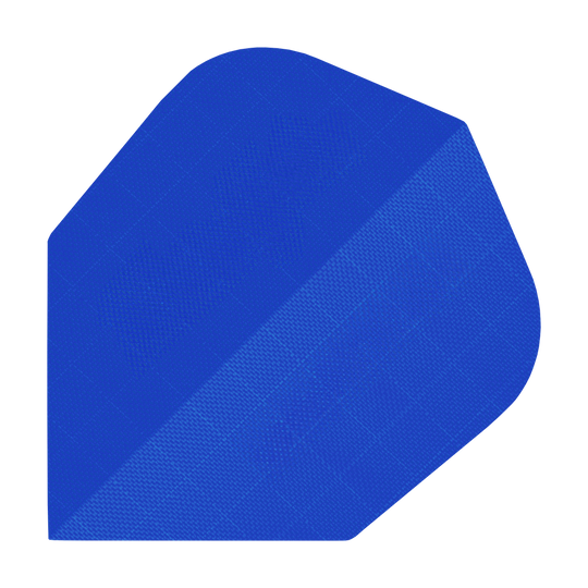 Der Nylon-Stoff No6 Flight in Blau ist auf dem Bild zu erkennen. Er gehört zur Dart-Ausrüstung.