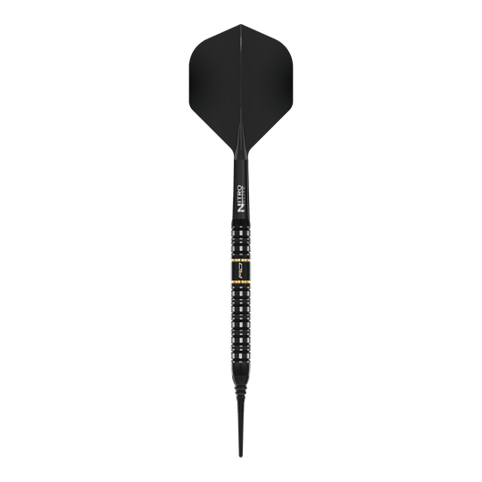 Šipky Red Dragon Ascend Parallel Softdarts - 20g Das Bild zeigt Red Dragon Ascend Parallel Softdarts mit einem Gewicht von 20g. Diese Darts sind speziell für Softdartspiele konzipiert.