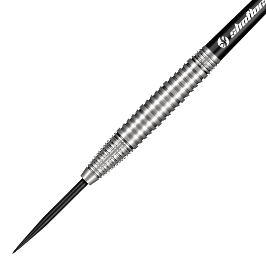 Ocelové šipky Shot Badlands Krush Hier sehen Sie die Shot Badlands Krush Steeldarts. Das Produkt bietet Steeldarts in auffälligem Look.