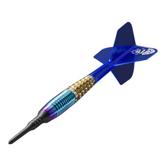Měkké šipky Target Japan Prime Series Zenith GEN2 - 20g Target Japan Prime Series Zenith GEN2 Softdarts - 20g. Auf dem Foto ist ein eleganter Softdartpfeil zu sehen.