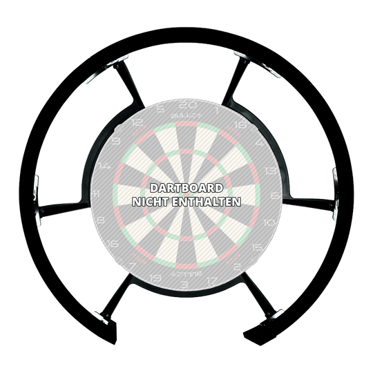 Osvětlovací systém Bullet Radion 300 Auf dem Bild ist das Bullet Radion 300 Beleuchtungs-System zu erkennen. Es sorgt für optimale Lichtverhältnisse beim Dartspiel.