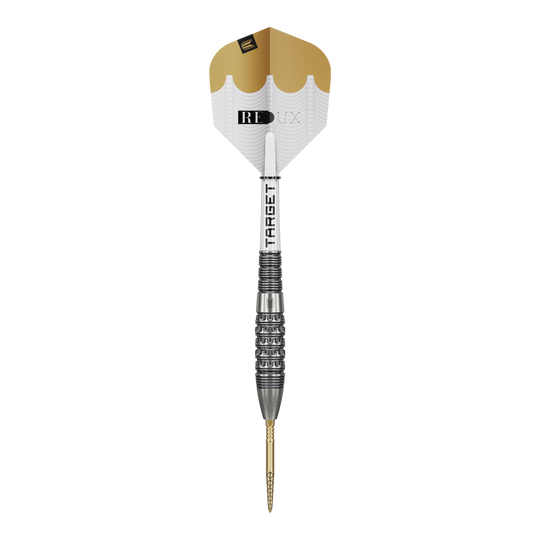 Ocelové šipky Target Redux 02 Swiss Point Hier sind die Target Redux 02 Swiss Point Steeldarts zu sehen. Die Steeldarts bieten eine hohe Qualität und Präzision.