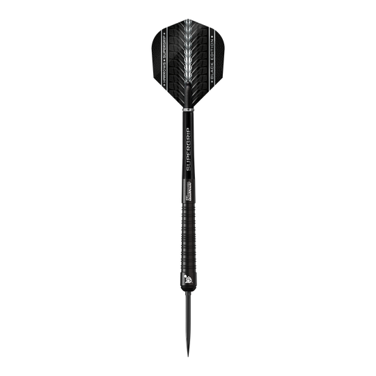 Šipky Harrows Supergrip 90 Black Edition s rychlopohyblivou ocelí