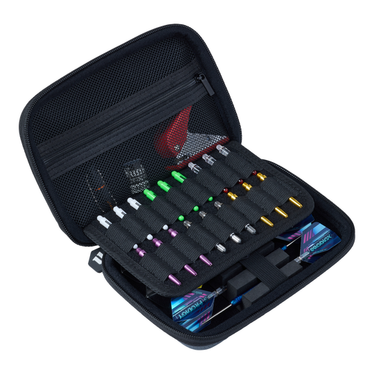 Pouzdro na šipky Unicorn Vanguard Medium - šedé Zu sehen ist das Unicorn Vanguard Medium Dartcase in Grau. Es sorgt für eine sichere Aufbewahrung von Darts und Zubehör.