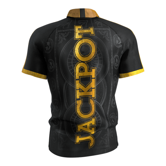 Tričko Target Adrian Lewis s motivem šipky 2026 Abgebildet ist das Target Adrian Lewis Dartshirt 2026. Es handelt sich um ein Darts-Shirt mit einzigartigem Look.