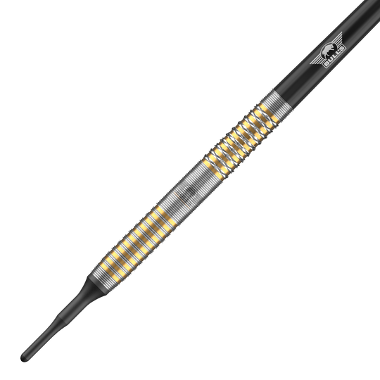 Šipky Bulls NL Vintage Ghost Soft - 20g Auf dem Bild sind die Bulls NL Vintago Ghost Softdarts - 20g zu sehen. Diese Darts zeichnen sich durch ihr elegantes Design aus.