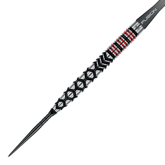 Šipky Winmau Fornax Tapered Switch Point ocelové Winmau Fornax Tapered Switch Point Steeldarts werden auf dem Bild gezeigt. Die Darts sind speziell geformt und für präzises Spiel entwickelt.