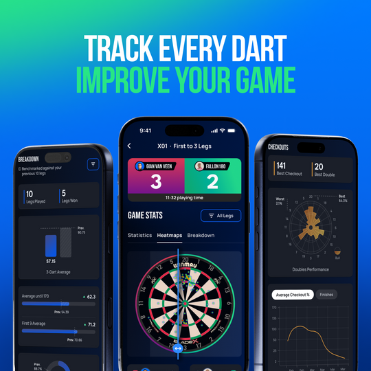 Systém automatického bodování Winmau Autodarts X