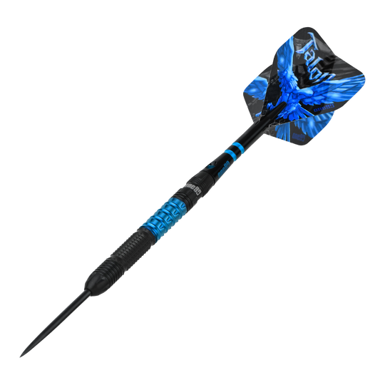 Ocelové šipky One80 Talon T1 Das Bild zeigt die One80 Talon Steeldarts. Es handelt sich um präzise gefertigte Steeldarts für anspruchsvolle Spieler.