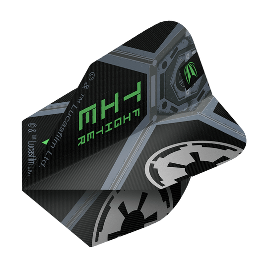 Lety Target Star Wars ProUltra Tie Fighter No6 Target Star Wars ProUltra Tie Fighter No6 Flights. Diese Dart-Flights zeigen ein Star Wars Tie Fighter Design.