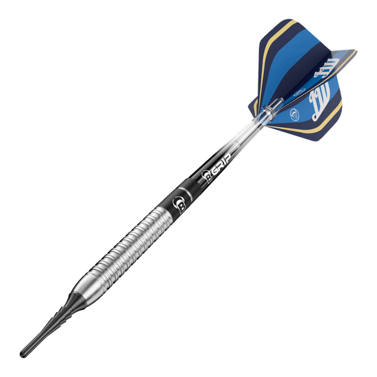 Měkké šipky Bulls Leon Weber - 22g Das Bild stellt Bulls Leon Weber Softdarts - 22g dar. Diese Softdarts sind ideal für ambitionierte Dartspieler.