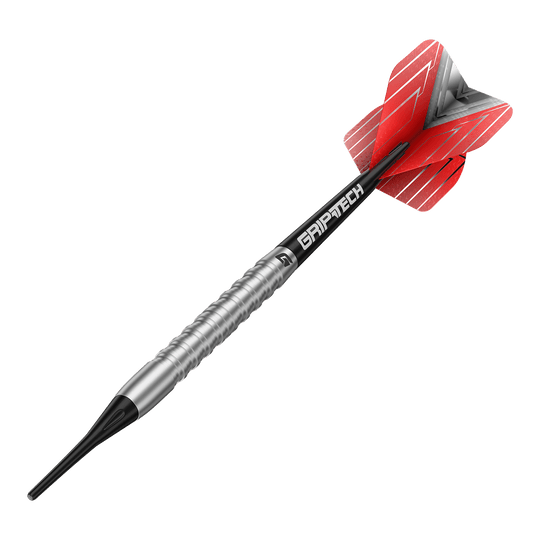 Šipky GOAT Podium Silver Softdarts - 18g Abgebildet sind die GOAT Podium Silver Softdarts mit einem Gewicht von 18g. Die silbernen Darts sind speziell für das Softdart-Spiel entwickelt.