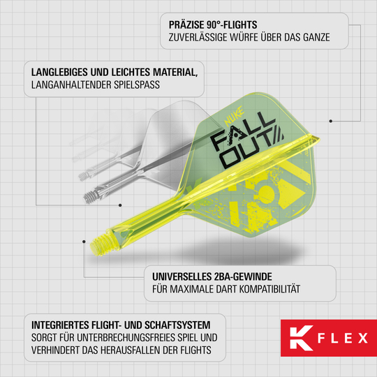Letky Target K-Flex Luke Littler Fallout No6