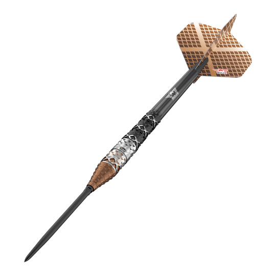 Bulls NL Max Hopp 95% konvertibilní body Steeldarts Abgebildet sind die Bulls NL Max Hopp 95% Convertible Points Steeldarts mit innovativem Spitzenwechsel-System. Das Produkt besticht durch Präzision und modernes Design.