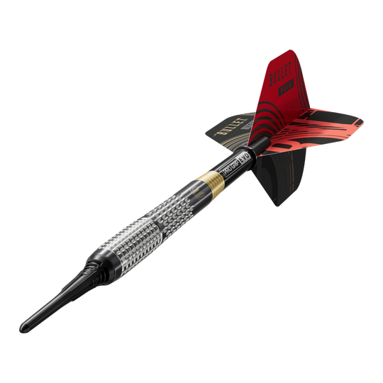 Šipky Target Stephen Bunting GEN5 Void Soft - 18g Auf dem Bild sind die Target Stephen Bunting GEN5 Void Softdarts - 18g zu sehen. Die Softdarts haben ein spezielles Design und sind für Dartspieler geeignet.