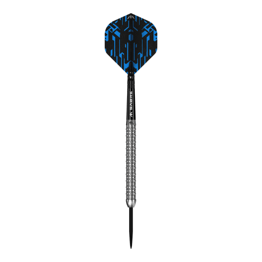 Šipky Mission Jack Tweddell stříbrné oceli Ein Bild mit dem Dateinamen M002000_Mission_Jack_Tweddell_Silver_Steeldarts_1. Das Bild stellt vermutlich einen silbernen Steeldart dar.