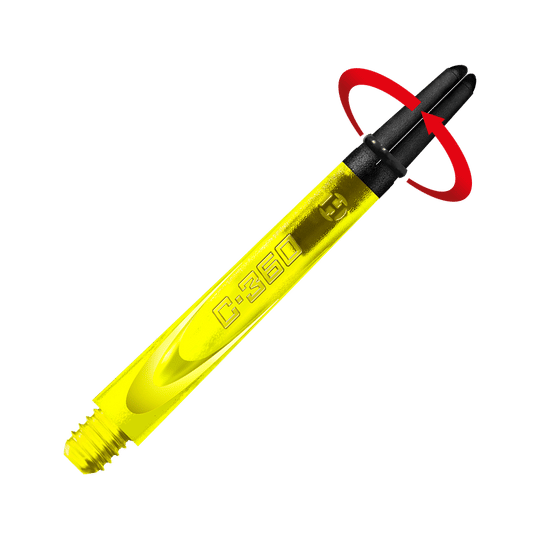Harrows Carbon 360 Shafts - Yellow