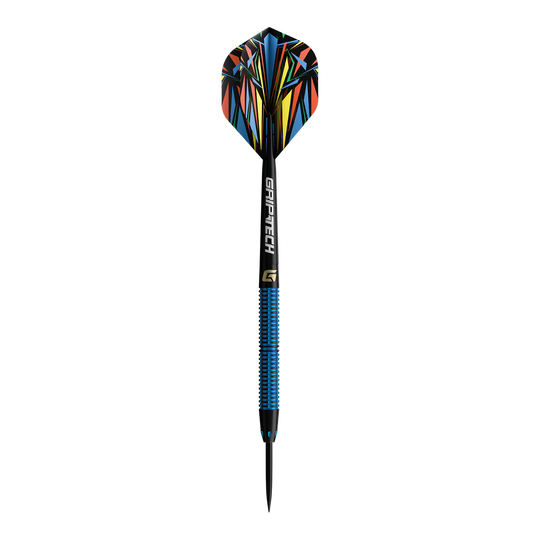 Šipky GOAT Athlete Blue Tungsten Steel Auf diesem Bild sind die GOAT Athlete Black Tungsten Steeldarts abgebildet. Diese Darts bestehen aus hochwertigem Tungsten.