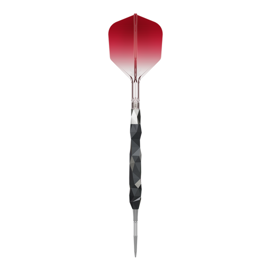 Zu sehen sind die Target Elysian Archetype 43 Limited Edition Swiss Point Steeldarts mit 24g. Das Produkt steht für exklusives Design und präzise Verarbeitung.